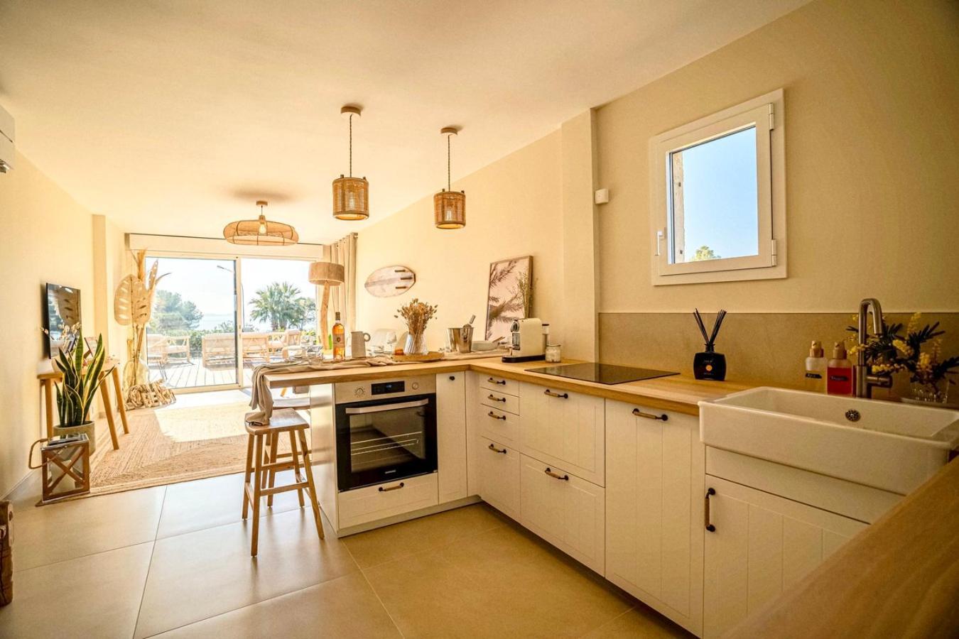 Logement Vue Mer Splendide - Situe A 50 Metres Du Bord De Mer Et 2 Minutes Des Plages - Bandolina Екстер'єр фото